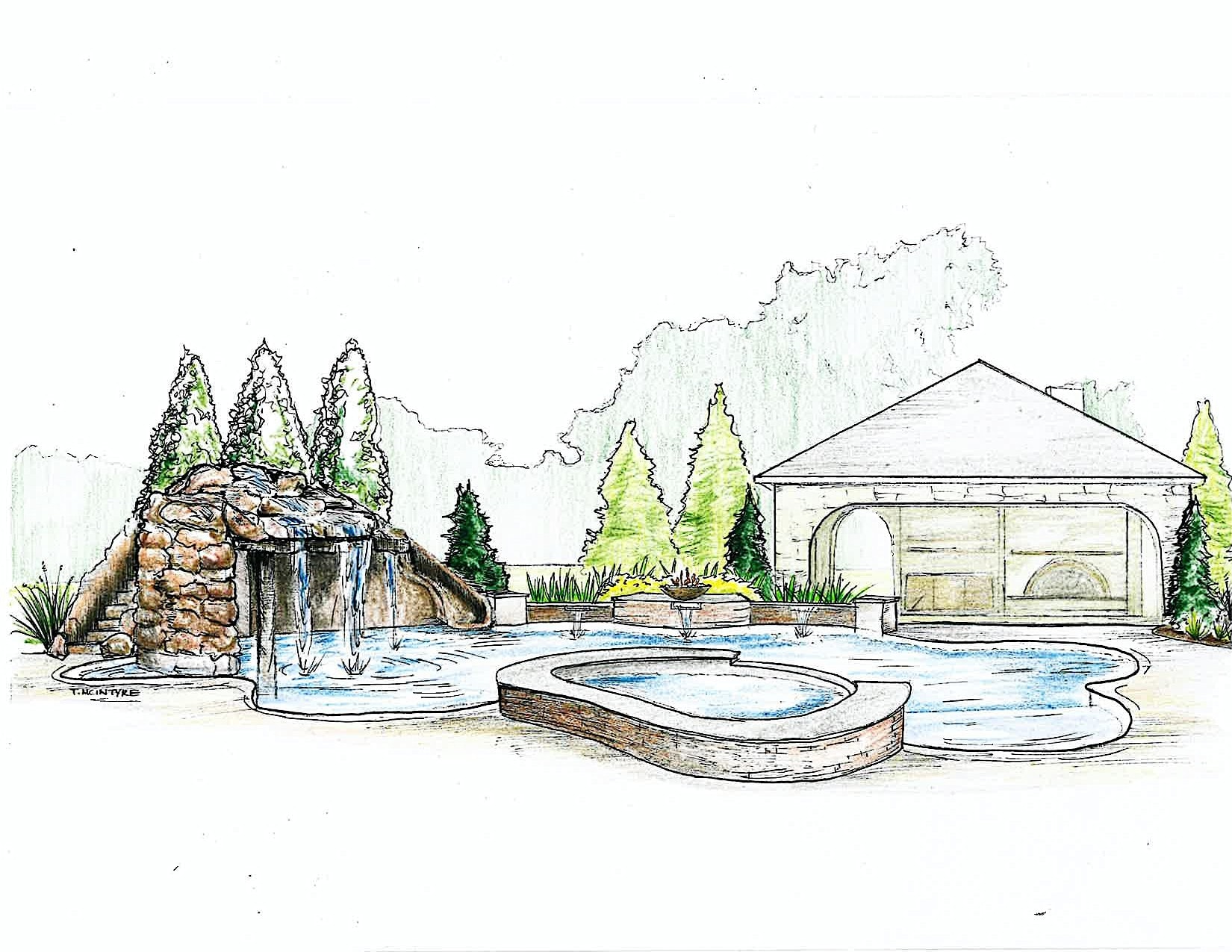 Allscape Outdoors landscaping project